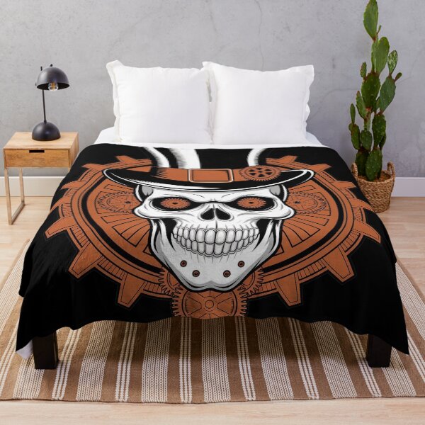 Item preview, Steampunk Halloween Skull – Mechanical Gothic Design designed and sold by Thompika.
