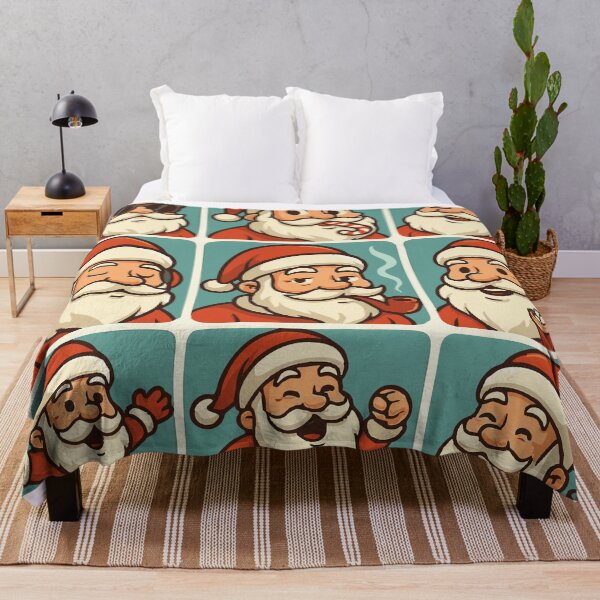 Item preview, Funny Santa Claus – 9 Festive Cartoon Characters designed and sold by CheriTanya.