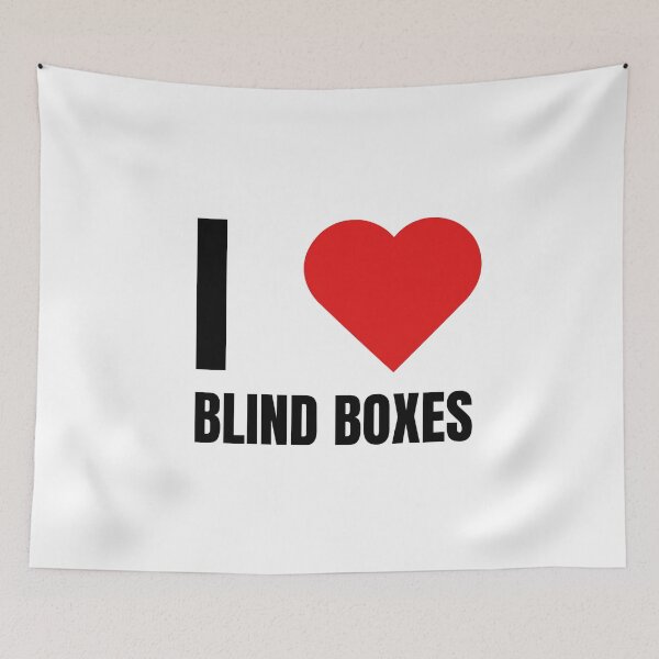 Item preview, I Love Blind Boxes  designed and sold by BlissfulBean.