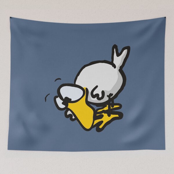 Item preview, A seagull called Tueffel checking sth out designed and sold by Manfredine.