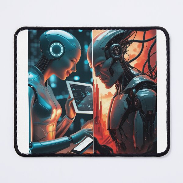 Item preview, Which One? The Dual Faces of Artificial Intelligence designed and sold by smitke.