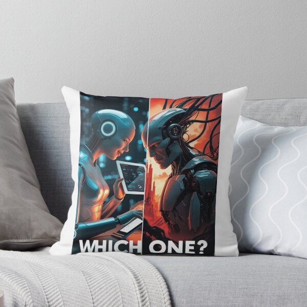 Item preview, Which One? The Dual Faces of Artificial Intelligence designed and sold by smitke.