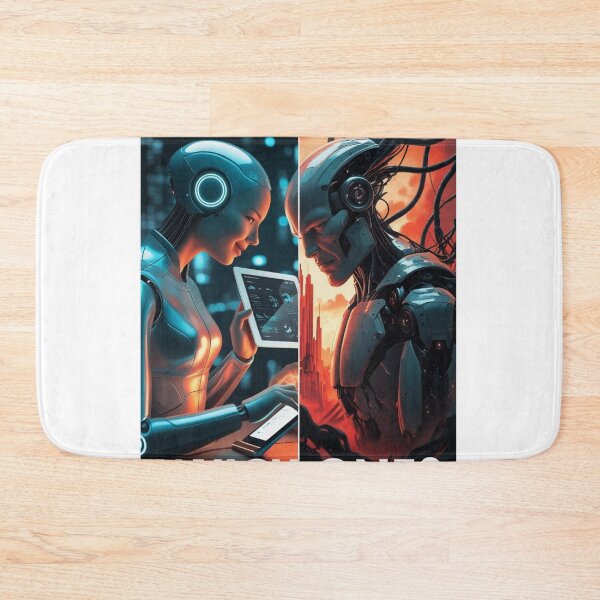 Item preview, Which One? The Dual Faces of Artificial Intelligence designed and sold by smitke.