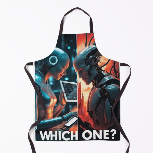 Item preview, Which One? The Dual Faces of Artificial Intelligence designed and sold by smitke.