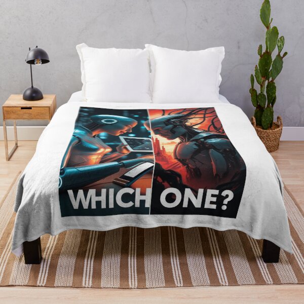 Item preview, Which One? The Dual Faces of Artificial Intelligence designed and sold by smitke.
