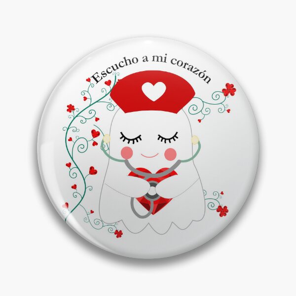 Item preview,  Linda enfermera fantasma con estetoscopio designed and sold by Almitanursa.