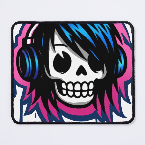 Item preview, Scene skull designed and sold by Babybirdink.