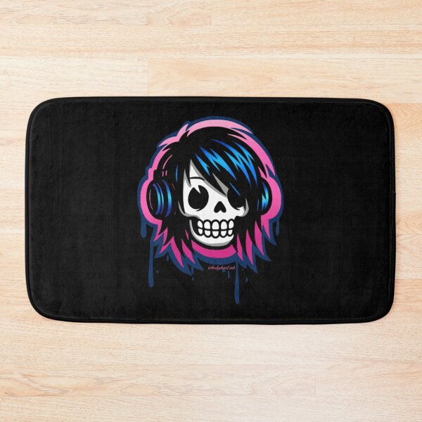 Item preview, Scene skull designed and sold by Babybirdink.