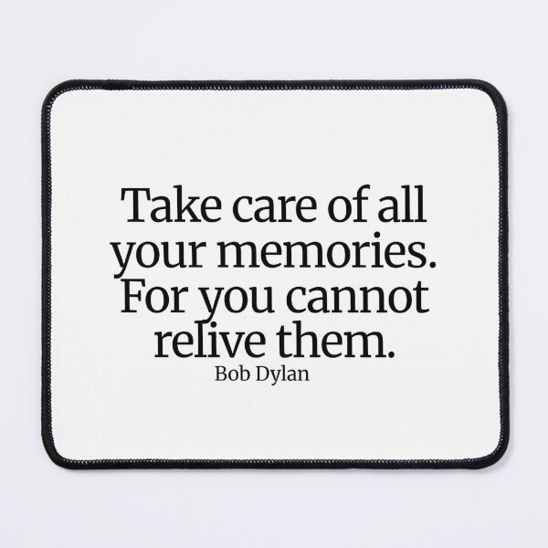Item preview, Bob Dylan Quote designed and sold by CharmStudio.
