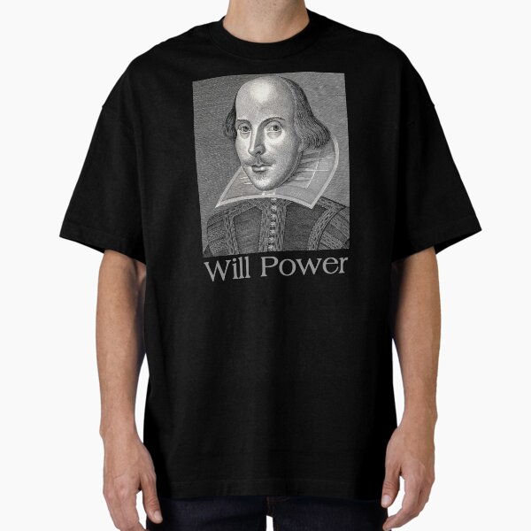 Item preview, Shakespeare Will Power Funny Gift Ideas with Classic William Shakespeare Portrait for Teacher & Bard Lover designed and sold by merkraht.