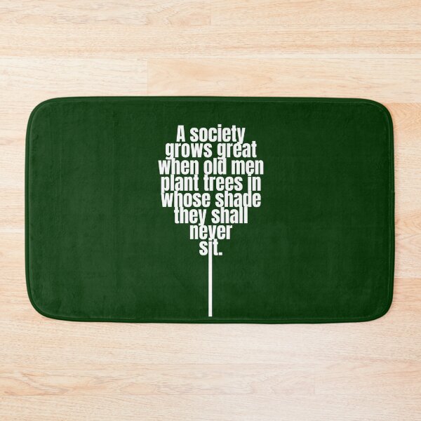Item preview, A Society Grows Great - Inspirational Quote designed and sold by GeeThang.