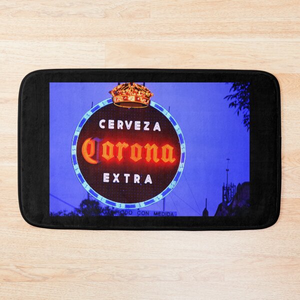Item preview, Vintage Corona neon sign at night in Mexico City designed and sold by Charles Harker.