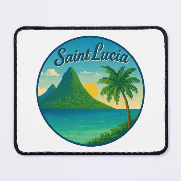 Item preview, Saint Lucia designed and sold by VelvetRoom.