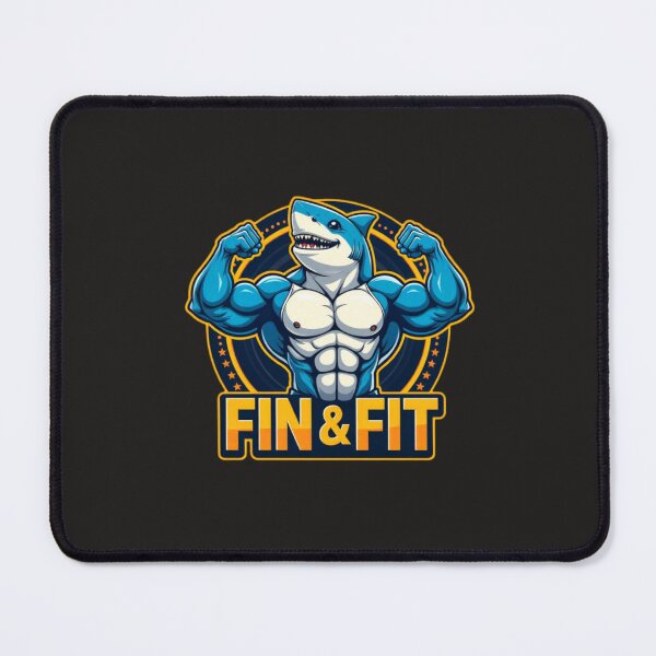 Item preview, Shark Gym Motivational Design - Workout Fitness designed and sold by KhadijaBatool38.