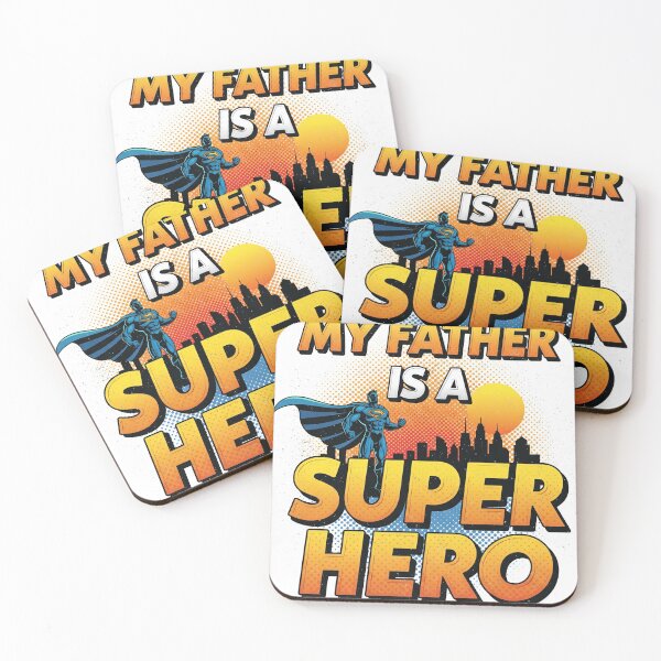 Item preview, Personalized t-shirt | father's gift | My father is a super hero designed and sold by Kam2design.