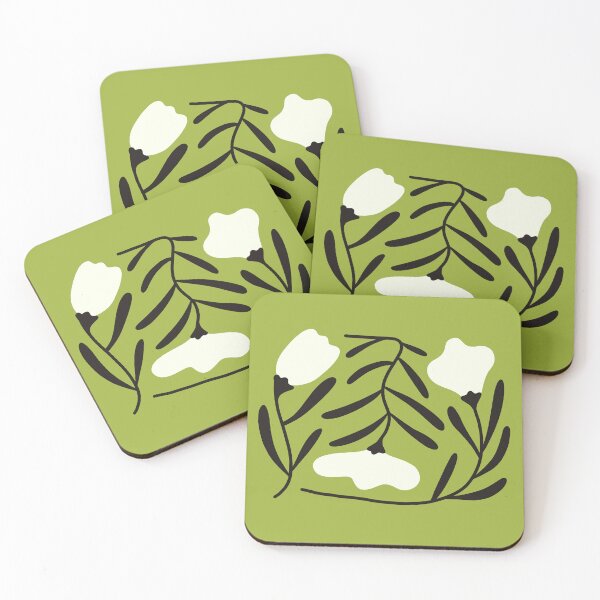 Item preview, Abstract Mid-Century Alba Flowers  designed and sold by Haley Schulz.