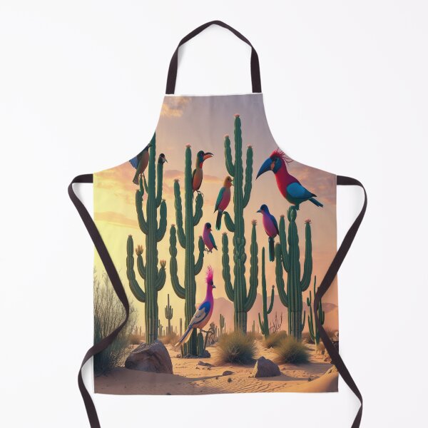 Item preview, Surreal Desert Birds Cactus Oasis Twilight designed and sold by Max Store.