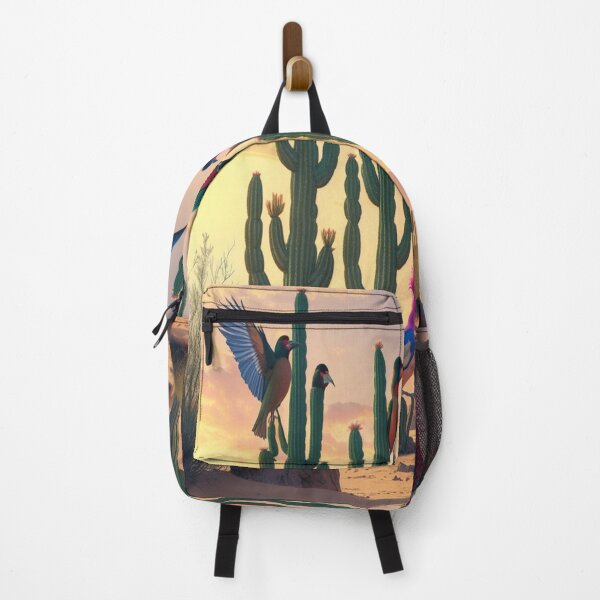 Item preview, Surreal Desert Birds Cactus Oasis Twilight designed and sold by Max Store.