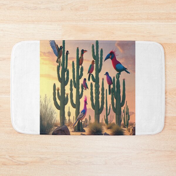 Item preview, Surreal Desert Birds Cactus Oasis Twilight designed and sold by Max Store.