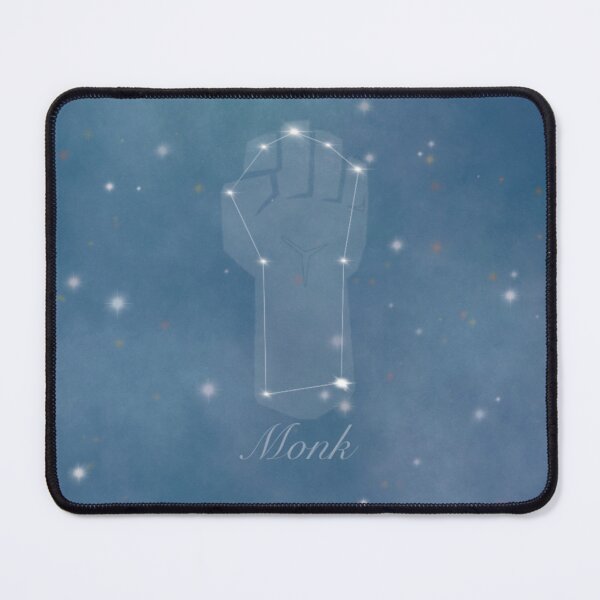 Item preview, Dungeons and Dragons Monk class constellation designed and sold by FablesoftheTables.