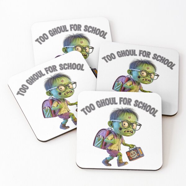 Item preview, Too Ghoul For School Funny Halloween Zombie Design designed and sold by Amanda's Factory.