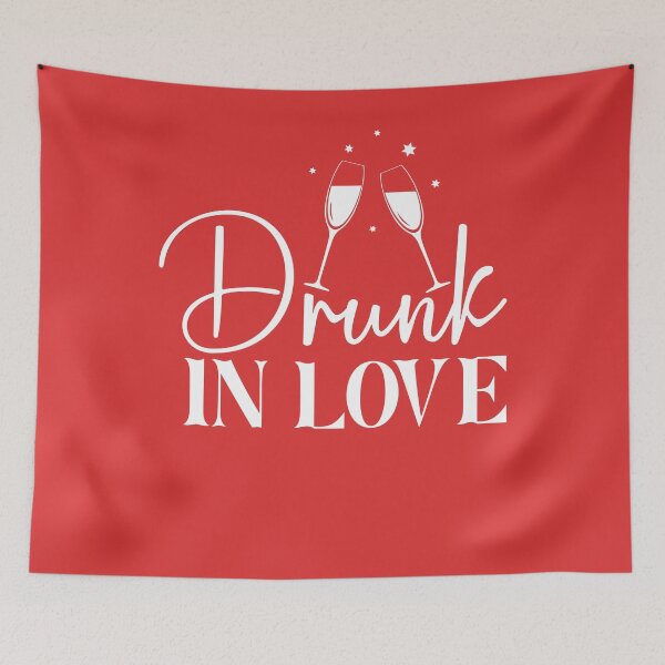 Item preview, Drunk in Love Bachelorette Party & Newlywed Gift designed and sold by Miximondo.