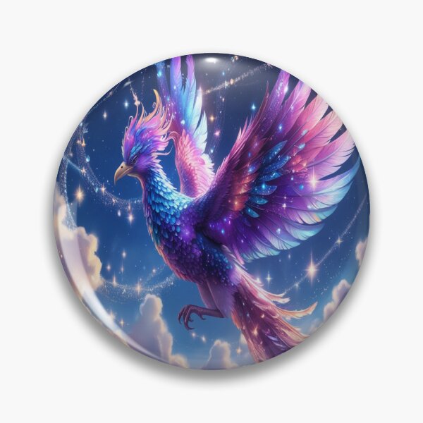 Item preview, Celestial Phoenix Among Starlit Constellations designed and sold by Max Store.