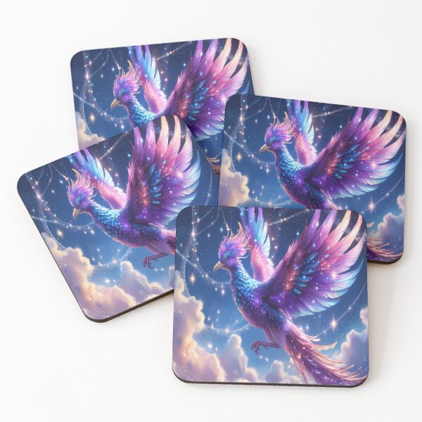 Item preview, Celestial Phoenix Among Starlit Constellations designed and sold by Max Store.