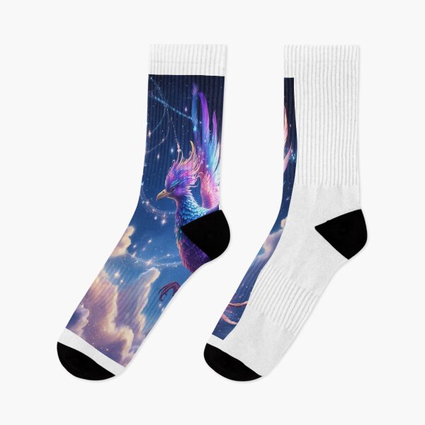 Item preview, Celestial Phoenix Among Starlit Constellations designed and sold by Max Store.