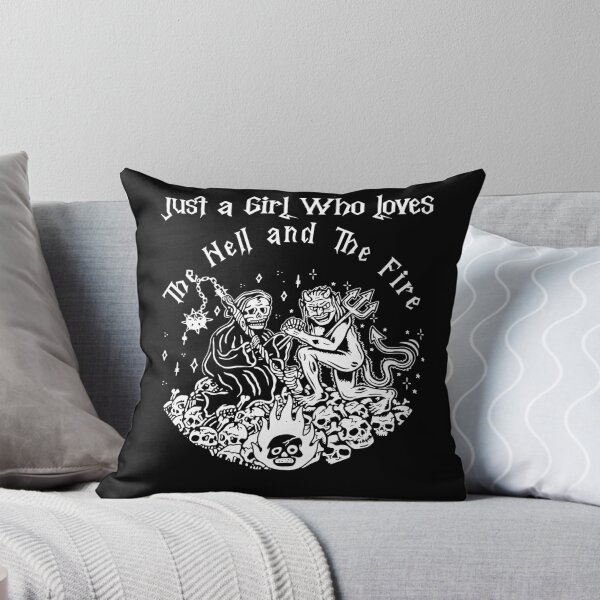 Item preview, Just a Girl Who Love Helfires | HELL and Fire Club Funny Gift designed and sold by RyanTee-Awesome.