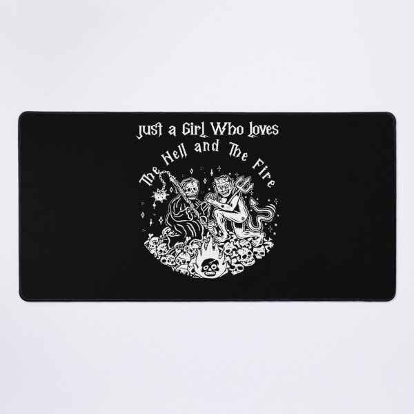 Item preview, Just a Girl Who Love Helfires | HELL and Fire Club Funny Gift designed and sold by RyanTee-Awesome.