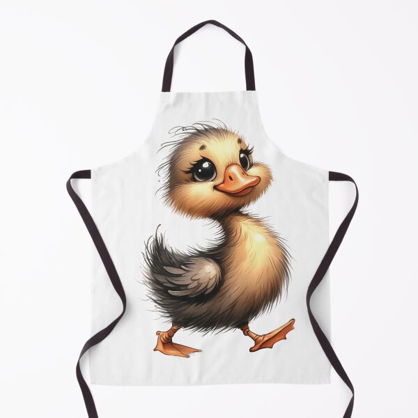 Item preview, Whimsical STRUTTIN' BABY DUCK – Surreal Farm Animal Art designed and sold by WHITE FLAME PRINTS.