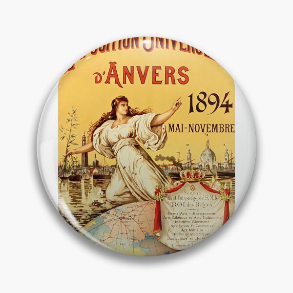 Item preview, Vintage 1894 Antwerp Expo designed and sold by TeeARTHY.