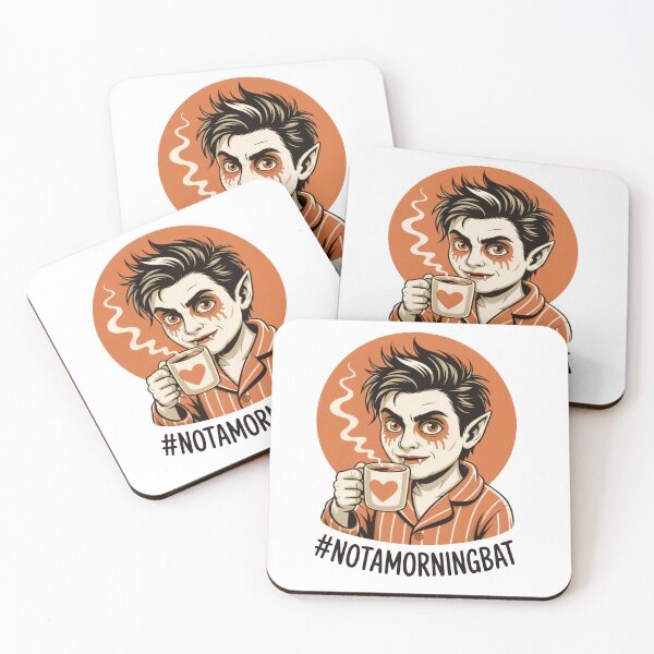 Item preview, #Notamorningbat - Orange designed and sold by Grateful Mammal.
