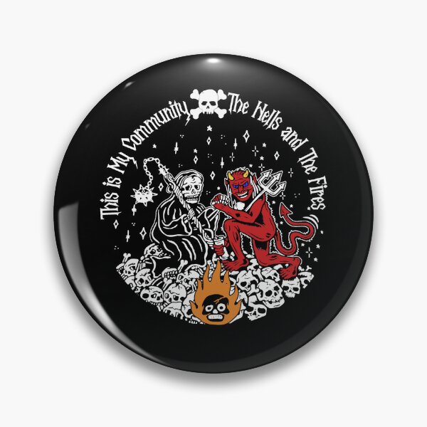 Item preview, Helfires community | HELL and Fire Club Funny Gift designed and sold by RyanTee-Awesome.
