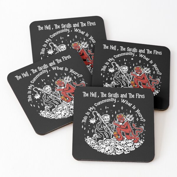Item preview, Helfires community | HELL and Fire Club skull Gift designed and sold by RyanTee-Awesome.