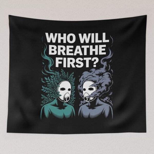 Item preview, Who Will Breathe First designed and sold by SignumShop.
