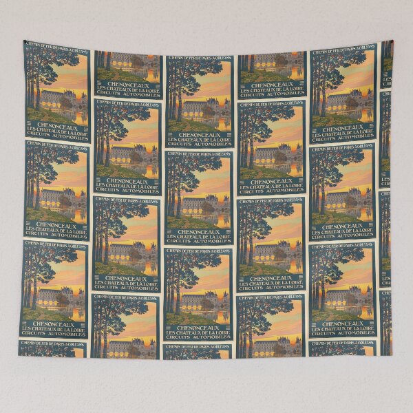 Item preview, Vintage Chenonceaux Loire Valley designed and sold by TeeARTHY.