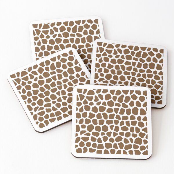 Item preview, Abstract Turing Pattern Giraffe Dark Brown Variant 2 designed and sold by FunnyFeelingStudio.