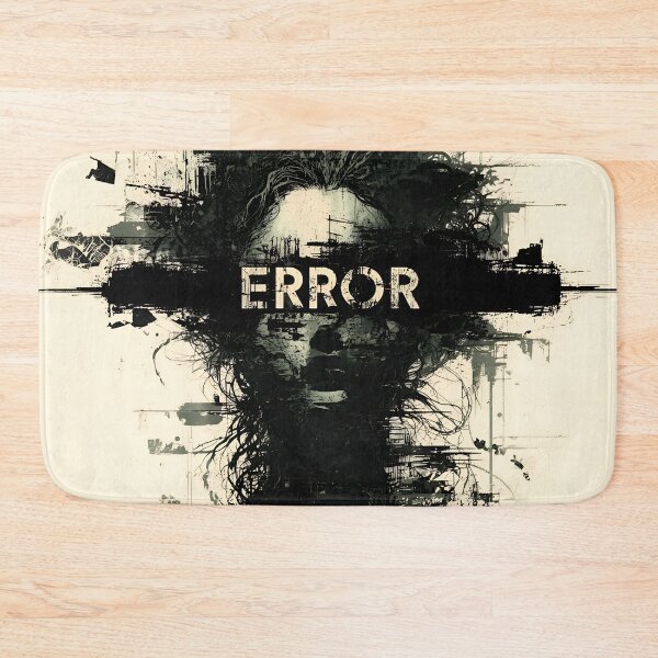 Item preview, Glitch Art Portrait 404 – Abstract Digital Distortion designed and sold by A L O N E.