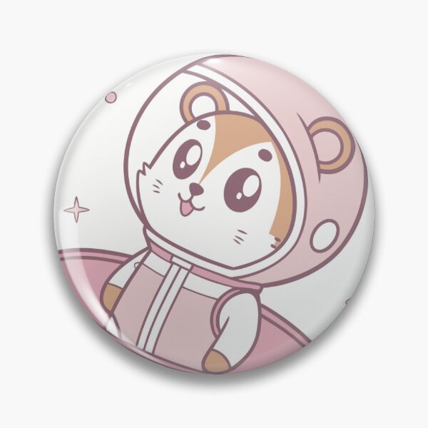 Item preview, Astronaut hamster in a floating teacup designed and sold by MrArtist Shop.