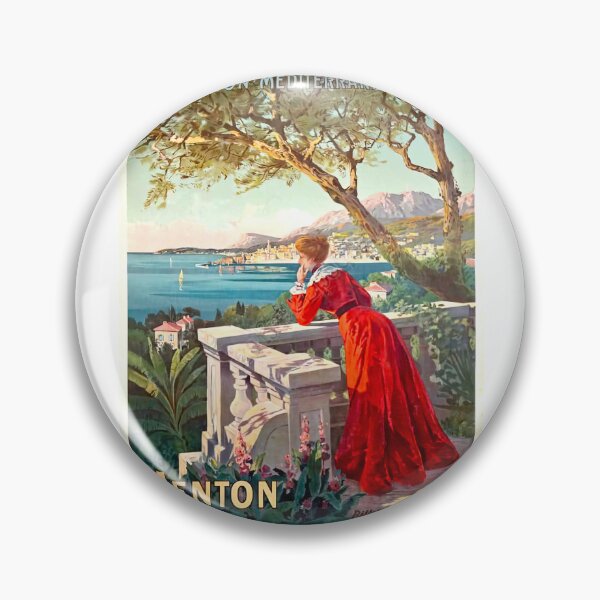 Item preview, Vintage Menton French Riviera designed and sold by TeeARTHY.