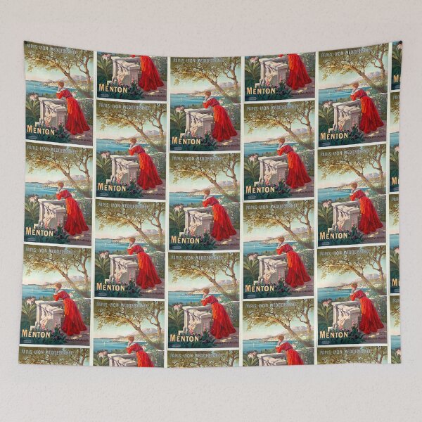 Item preview, Vintage Menton French Riviera designed and sold by TeeARTHY.