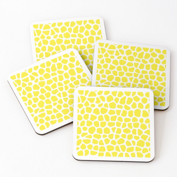 Item preview, Abstract Turing Pattern Giraffe Yellow Variant 2 designed and sold by FunnyFeelingStudio.