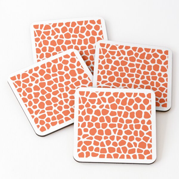 Item preview, Abstract Turing Pattern Giraffe Orange Variant 2 designed and sold by FunnyFeelingStudio.