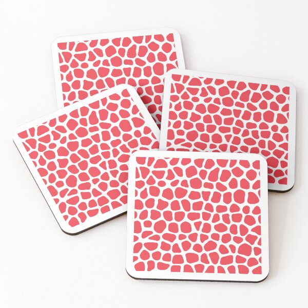 Item preview, Abstract Turing Pattern Giraffe Light Red Variant 2 designed and sold by FunnyFeelingStudio.