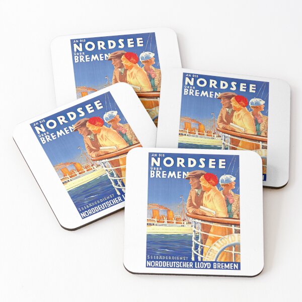 Item preview, Vintage Bremen North Sea Travel   designed and sold by TeeARTHY.
