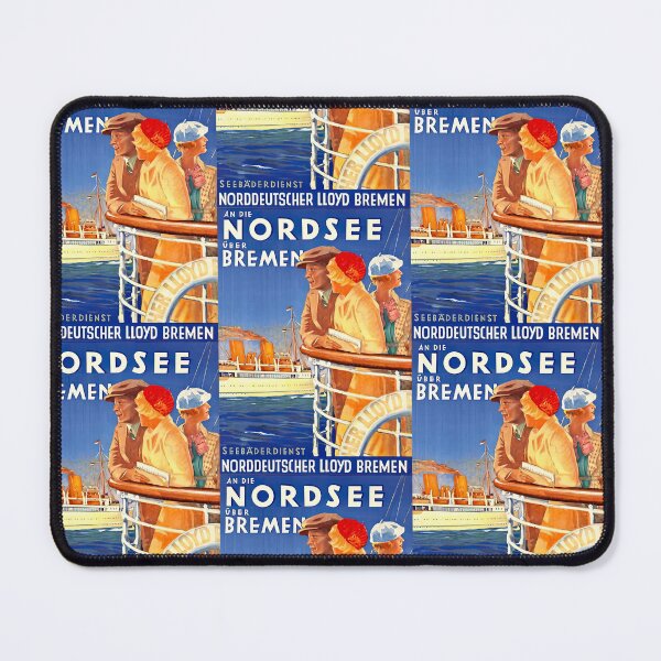 Item preview, Vintage Bremen North Sea Travel designed and sold by TeeARTHY.