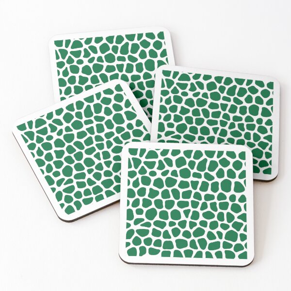 Item preview, Abstract Turing Pattern Giraffe Dark Green Variant 2 designed and sold by FunnyFeelingStudio.