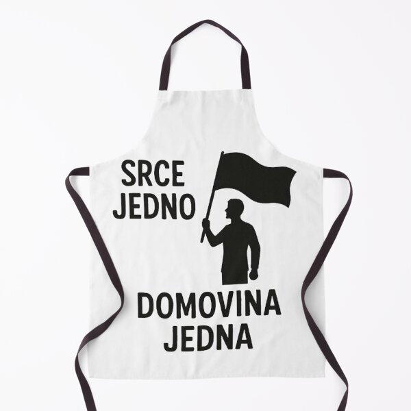 Item preview, Srce Jedno, Domovina Jedna – Patriotski Dizajn designed and sold by Mood Printz.
